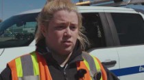 Roxanne Bourgelas-Talbot, ouvrière de chantier